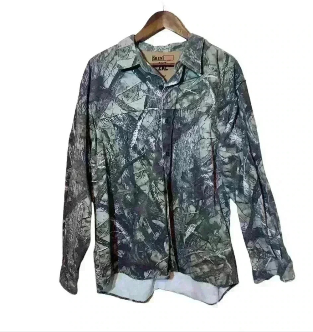 RedHead Silent-Hide camo button down